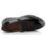 Wonders lakované slip-on polobotky na klínku Negro C-7311
