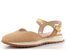Wonders sandály s plnou špičkou sand/oro A-4804