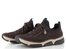 Rieker šněrovací polobotky s pružným lemem nougat/schwarz 45973-25
