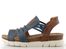 Mustang sandály s plným nártem a gumičkami navy 26M0422003