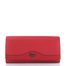 Kožená dámská peněženka velká červená LG720