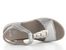 Ara dámske sandále s T-pásikom Osaka Silber 12-34804-12