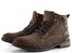 Mustang pánský kotník se zipem Dunkelbraun 4140-504-032