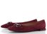 Högl semišové baleríny cabernet 0-100922-4400