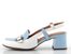 Fly London lodičky s volnou patou sky blue/offwhite P145456002