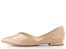 Högl vykrojené lakované baleríny nude 0-170014-1800
