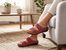 Tamaris fuzbetové pantofle Red 1-27510-41