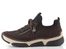 Rieker šněrovací polobotky s pružným lemem nougat/schwarz 45973-25