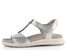 Ara dámske sandále s T-pásikom Osaka Silber 12-34804-12