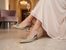Tamaris lodičky s voľnou pätou pearl glam 1-29512-46