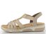 Rieker béžové sandály 66201-62