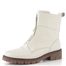 Ara dámský kotník se středovým zipem krémový Dover 12-23130-08