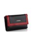 Dámská kožená peněženka černá/červená BLC/4390/419
