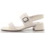 Högl luxusní sandály na podpatku creme 1-102610-1200