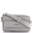 Elega malá crosbody kabelka šedá/stříbrné kování 69714