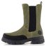 Rieker vyšší chelsea kotník na hrubé podešvi zelenošedý Z9170-54