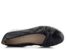 Caprice komfortní kožené baleríny Black 9-22163-42