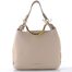 Lola Casademunt shopper kabelka s kovovým madlem ecru LS2604019