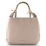 Lola Casademunt shopper kabelka s kovovým madlem ecru LS2604019