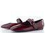 Gabor baleríny s priehlavkovým pásikom bordeaux 74.144.25