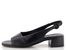 Högl luxusní sandály na podpatku schwarz 1-102600-0100