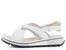 Caprice sandály s kříženými pásky White Combi 9-28704-20