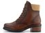Remonte šnurovacia členková obuv tmavo hnedá D1A70-22
