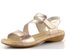 Rieker kožené sandály kupfer 659C7-89
