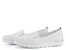 Looke kožené perforované mokasíny/slip-on Celie White L1052_03