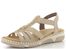 Rieker béžové sandály 66201-62
