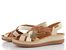 Pikolinos sandály s kříženými pásky Cadaques Marfil W8K-0741C2