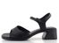 Camper sandály na podpatku černé K201734-001
