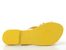 Lazamani žabky se střapatou květinou yellow LA33800
