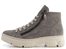 Rieker šněrovací kotník s kontrastní podešví šedý Z7410-40