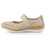 Rieker sportovnější baleríny s páskem béžové N4299-60