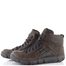 Kacper pánska vyteplená členková obuv tmavo hnedá 3-1249