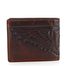 Pánská peněženka s ražbou křídel temně hnědá 6537