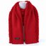 Fraas pončo s kožešinkovým lemem true red 631206-361