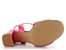 Tamaris sandály na podpatku Fuxia Metallic 1-28324-42