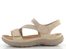Rieker sandále s gumičkami Ginger/Cliff-Weiss 64870-62