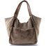 Rieker kožešinková shopper kabelka s etují taupe H1053-64