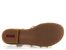 Rieker pásikové sandále Beige-Gold 64270-60