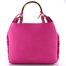 Lola Casademunt shopper kabelka s kovovým madlem fuchsia LS2604019
