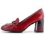 Hispanitas lodičky na širokém podpatku Monaco Pasion Red HI233109