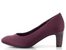 Tamaris textilní lodičky burgundy comb 1-22418-41