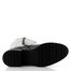 Tamaris hladké kožené kozačky black 1-25550-47