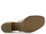 Caprice kožené šľapky na podpätku Stone Metallic 9-27204-20