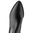 Tamaris chelsea kotník na podpatku black leather 1-25301-45