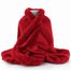 Fraas pončo s kožešinkovým lemem true red 631206-361