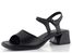 Camper sandály na podpatku černé K201734-001